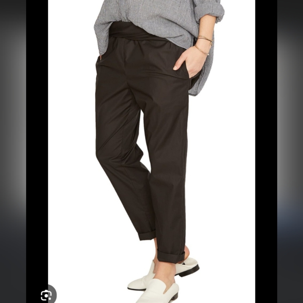 Hatch Black Ankle Pants